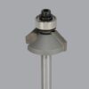 Double-bearing Plastic Trim - 45, 1/2", 1/2", 2", 45 DEGREE CARBIDE TIPPED CHAMFER CUTTER
