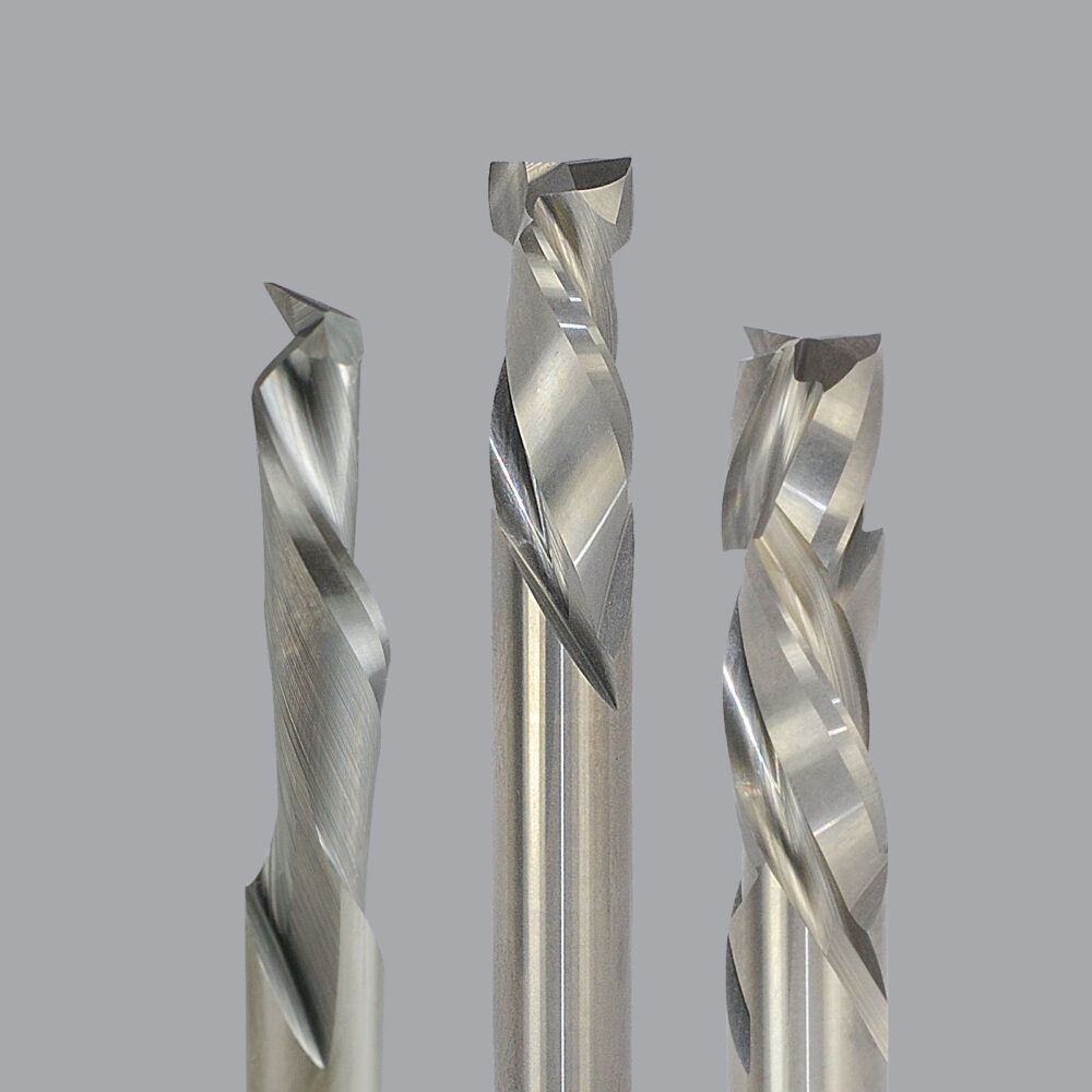 60-100MW Solid Carbide Compression Spiral Router Bit, Max Wear | Onsrud