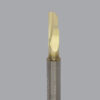 63-400 Solid Carbide - Soft Aluminum O Flute CNC Router Bits, Upcut, ZrN Coated | Onsrud - 3/16", 1/4", 1/4", 2", 3/16 DIA SOLID CARBIDE ROUTER CUTTER COATED, ZrN, 1
