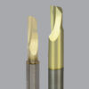 63-400 Solid Carbide - Soft Aluminum O Flute CNC Router Bits, Upcut, ZrN Coated | Onsrud - 3/16", 1/4", 1/4", 2", 3/16 DIA SOLID CARBIDE ROUTER CUTTER COATED, ZrN, 1